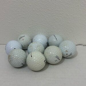 9 Titleist Pro Used Balls Golf Balls Titleist Pro V1 Tour Soft Golf Balls